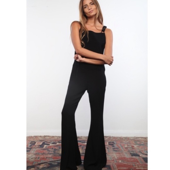 FLYNN SKYE Party Overalls in “Black Floral” - Picture 13 of 13